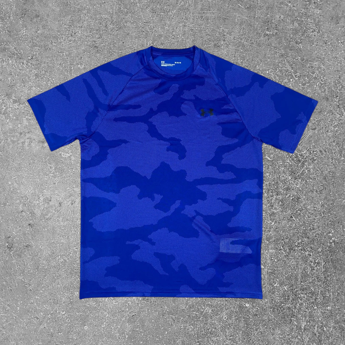 blue nike camo t shirt
