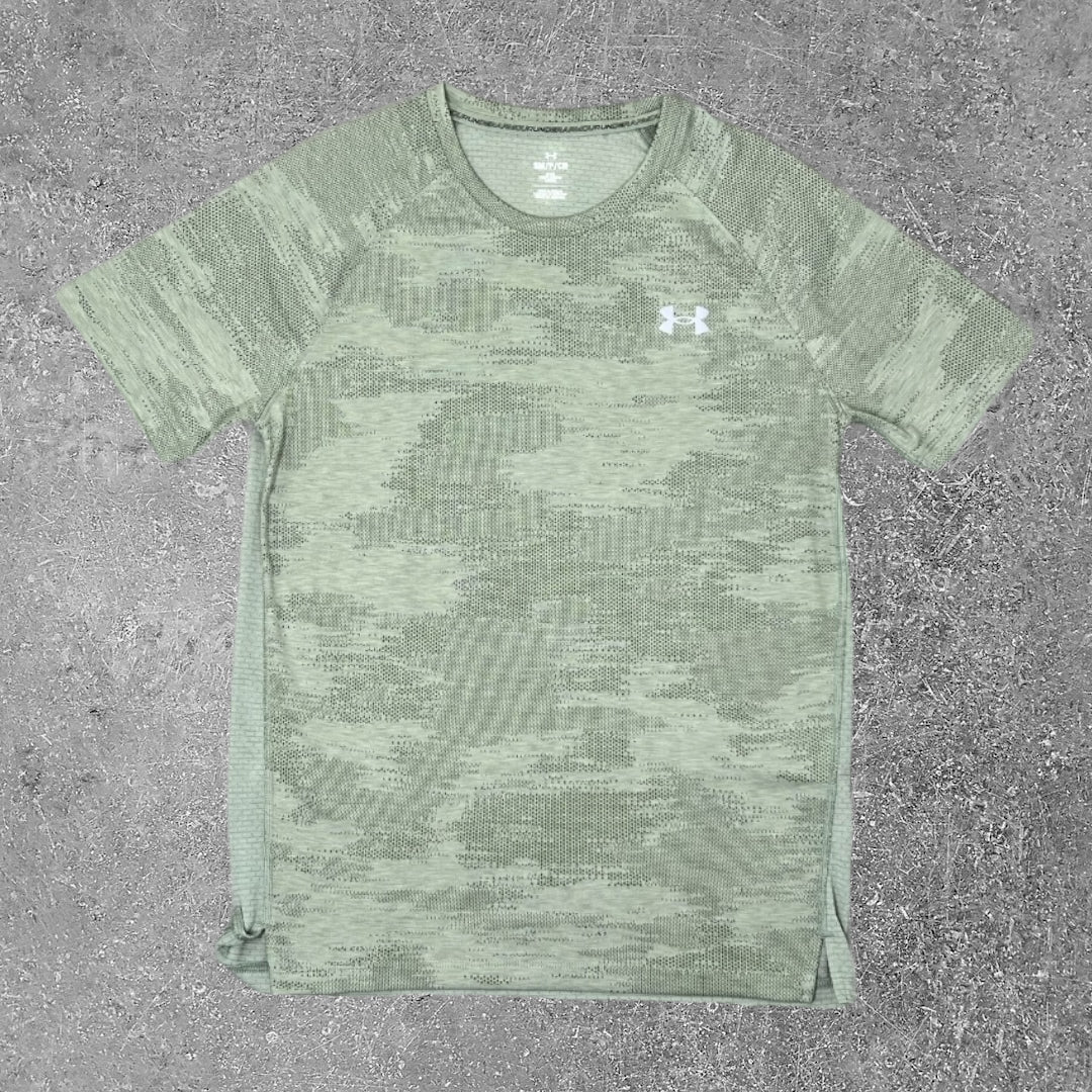 UNDER ARMOUR STREAKER CAMO T-SHIRT KHAKI LUXURY – RGTECH23
