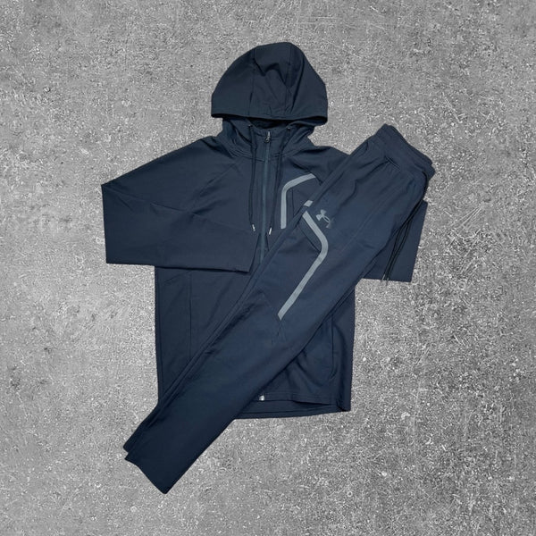 This premium tracksuit has a sleek design and is high quality and luxury.