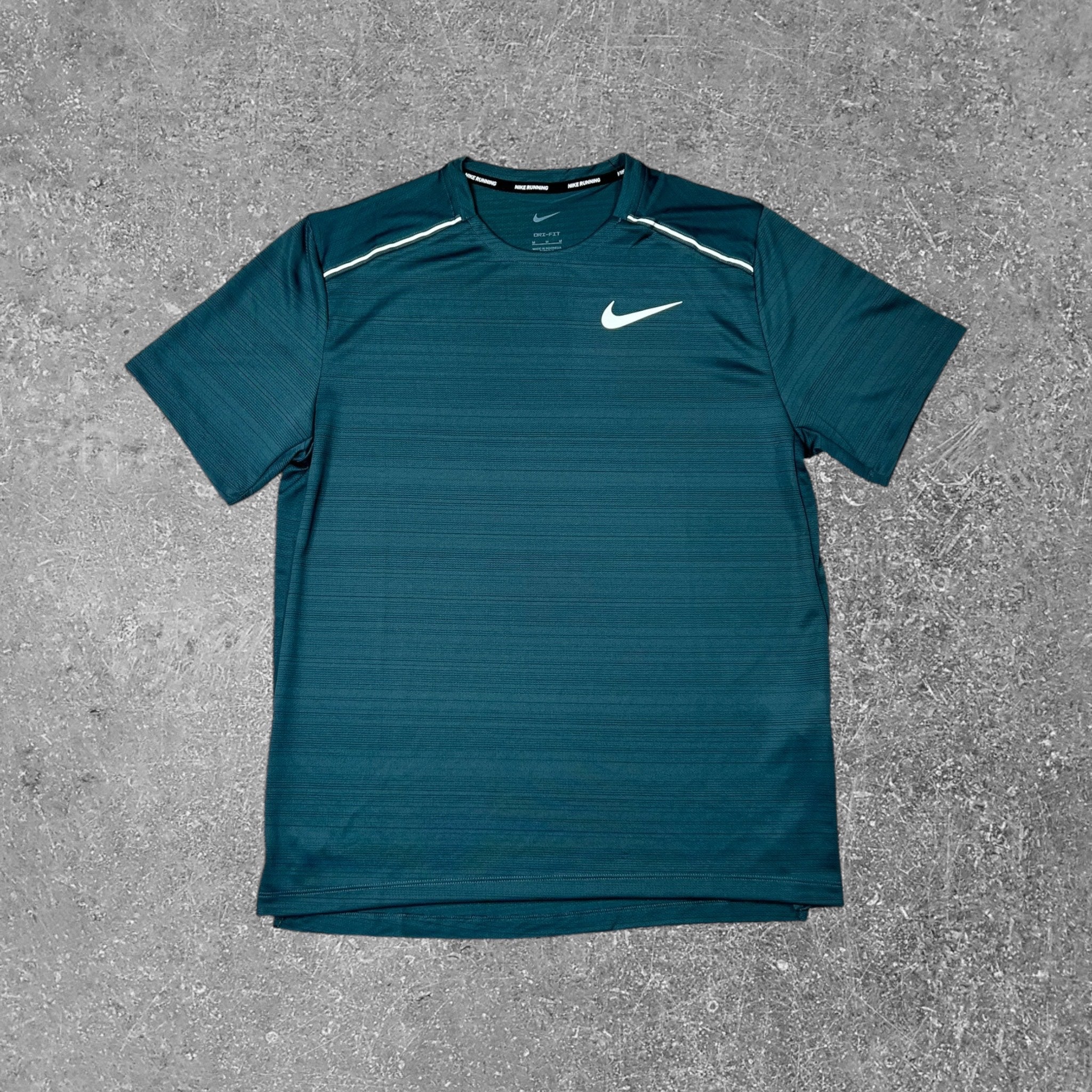 NIKE MILER T-SHIRT FOREST GREEN RUNNING – RGTECH23 - Main Image